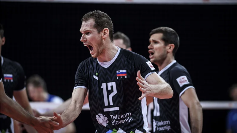 Fotografija: Tine Urnaut bo tako kot v ligi narodov skrajno motiviran tudi na evropskem prvenstvu. FOTO: FIVB