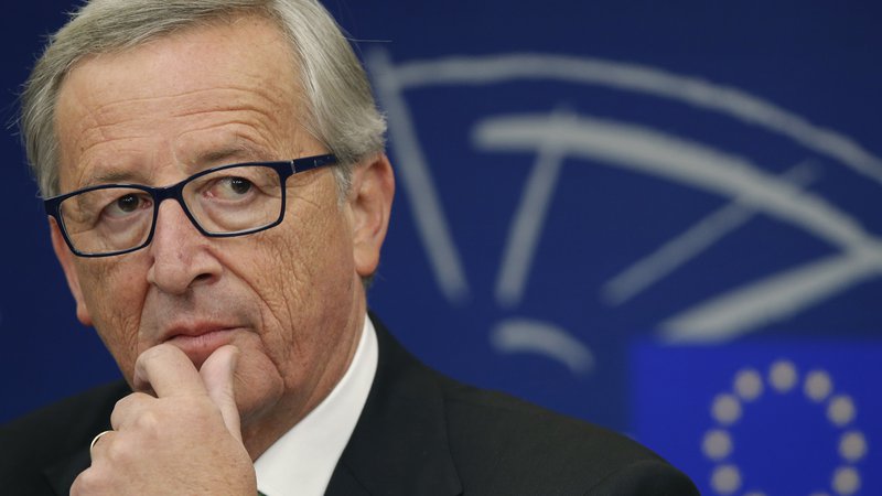 Fotografija: Jean-Claude Juncker: Slovenija potrebuje EU, kot tudi EU potrebuje Slovenijo. Brez Slovenije EU ni popolna. FOTO: Christian Hartmann/Reuters