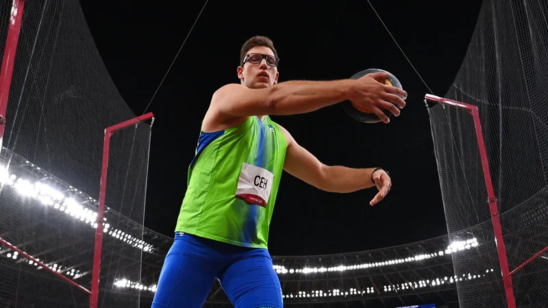 Fotografija: Kristjan Čeh je zadovoljen z debijem na olimpijskih igrah. FOTO: Dylan Martinez/Reuters