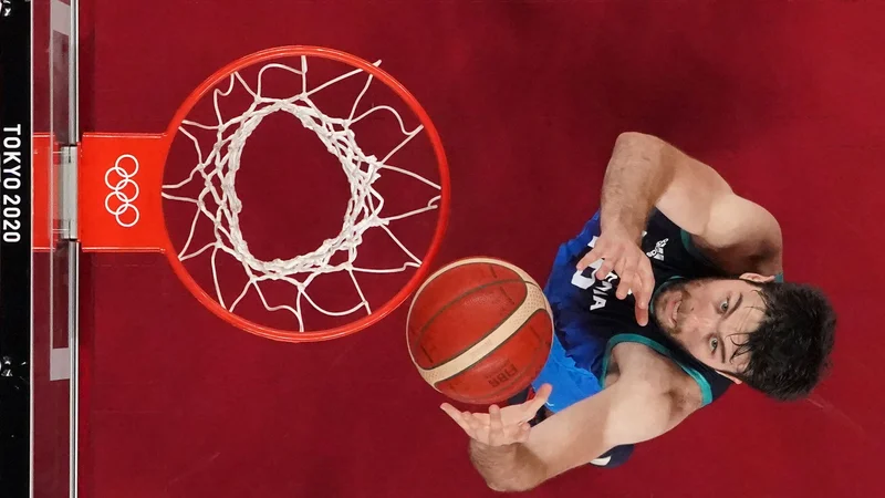 Fotografija: Mike Tobey (na fotografiji) je na zadnjem obračunu skupinskega dela s Španijo zabil enega zadnjih žebljev v tekmečevo krsto. FOTO: Brian Snyder/AFP