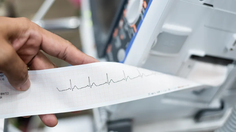 Fotografija: Med izdelki, ki jih v SIQ Ljubljana najpogosteje certificirajo, so tudi različne naprave EKG. FOTO: Komsan Loonprom/Shutterstock