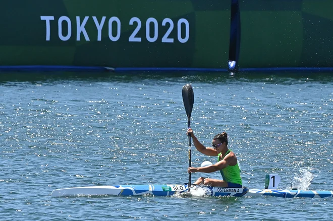 Anja Osterman se je zanesljivo uvrstila v polfinale. FOTO: Luis Acosta/AFP