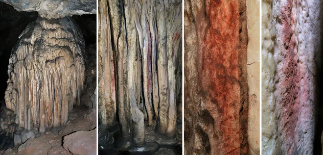 Dele kapnikov so neandertalci pobarvali pred približno 60.000 leti, so ugotovili v študiji. FOTO: Joao Zilhao/AFP