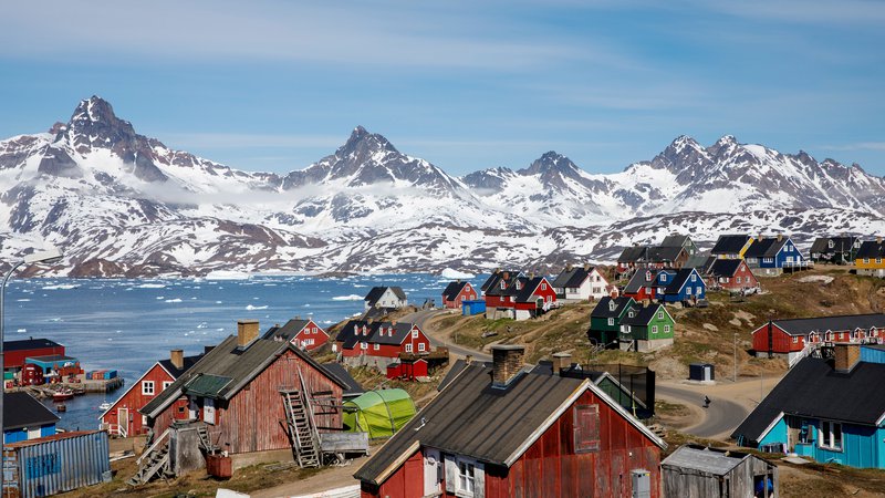 Fotografija: Grenlandske oblasti si pred posledicami podnebnih sprememb preprosto niso mogle več zatiskati oči. FOTO: Lucas Jackson/Reuters