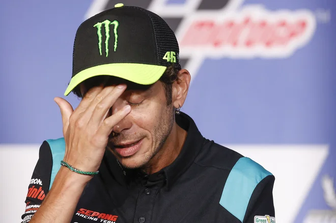 Valentino Rossi bo končal dirkaško kariero. FOTO: Erwin Scheriau/AFP