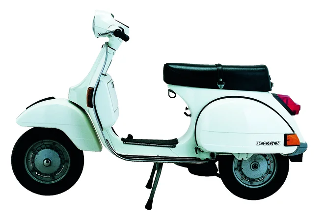 Vespa PX 125 iz leta 1978. To je bila ena najbolj uspešnih serij.<br />
FOTO: Piaggio