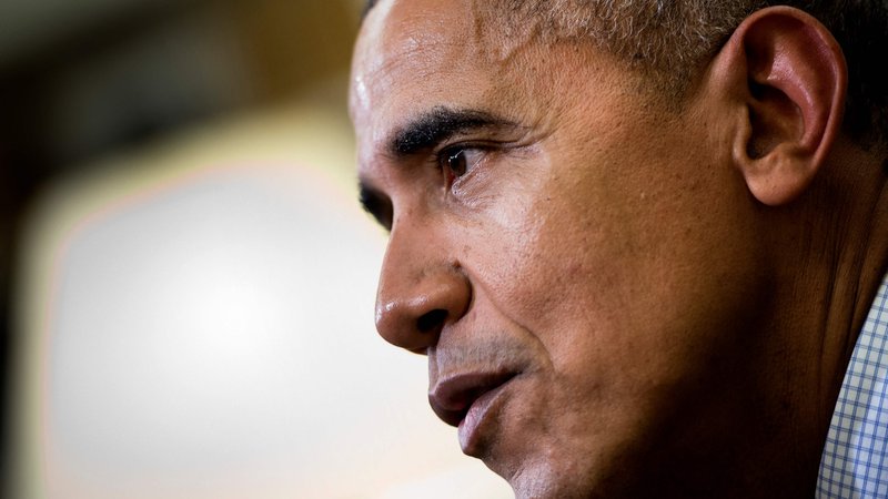 Fotografija: Obama se je leta 2009 vpisal tudi med prejemnike Nobelove nagrade za mir.
Foto Brendan Smialowski/AFP