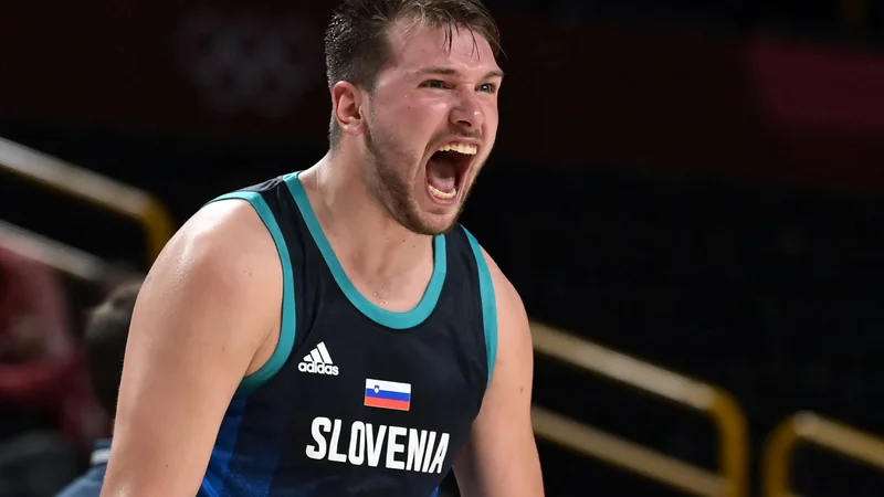 Fotografija: Luka Dončić je zlati sin slovenske košarke. FOTO: FOTO: Aris Messinis/AFP