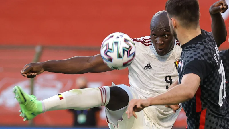 Fotografija: Lukaku je bil najboljši strelec Belgije na letošnjem euru, kjer pa so rdeči vragi spet razočarali s porazom proti kasnejši zmagovalki Italiji v četrtfinalu (1:2). FOTO: Kenzo Tribouillard/AFP