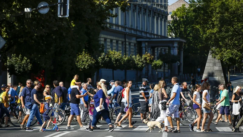 Fotografija: Zadnje Eurobarometrove raziskave ne omogočajo več zanesljivih primerjav med državami EU. FOTO: Matej Družnik/Delo