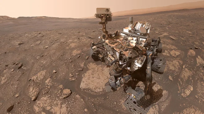 Curiosity na Marsu FOTO: NASA/JPL-Caltech/MSSS