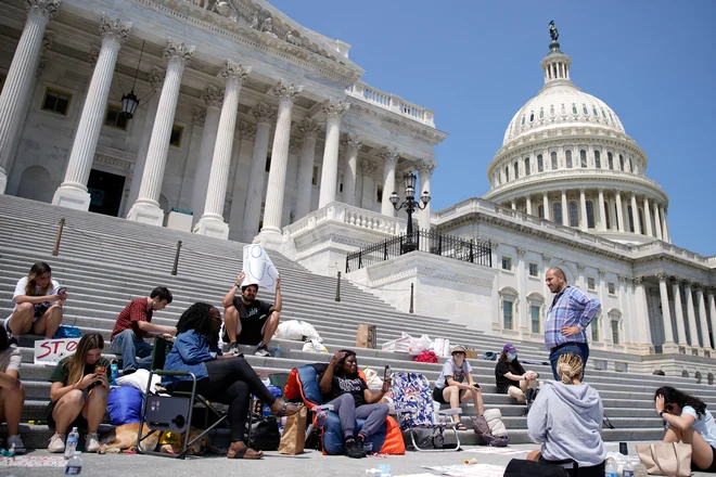 Washington, zadnjega julija letos. FOTO:Elizabeth Frantz/Reuters