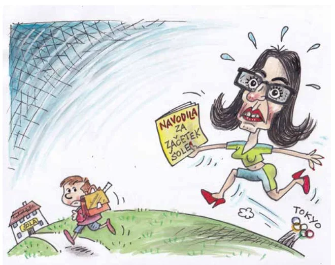 Markomentar. KARIKATURA: Marko Kočevar