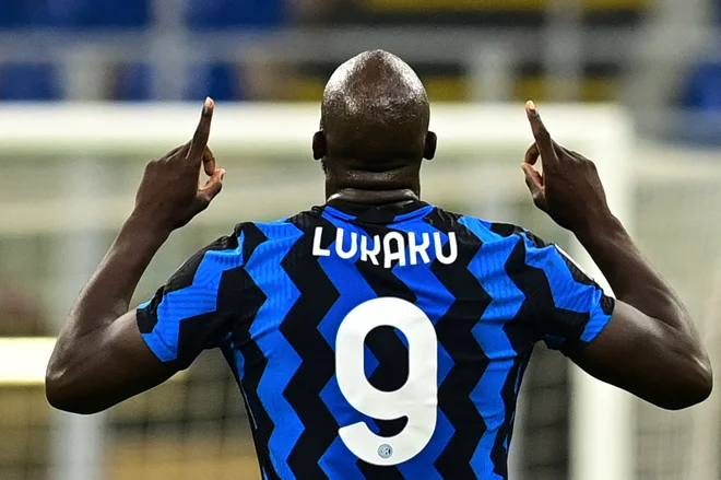 Romelu Lukaku je blestel pri Interju. FOTO: Miguel Medina/AFP