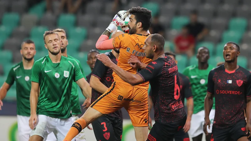 Fotografija: Olimpija ni zmogla častnega gola. FOTO: Blaž Samec
