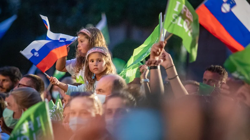 Fotografija: Sprejem športnikov na Kongresnem trgu 10. avgusta letos. FOTO: Voranc Vogel