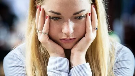 Fotografija: Laura Unuk (na fotografiji) za točko zaostaja za vodilnima. FOTO: Osebni Arhiv
