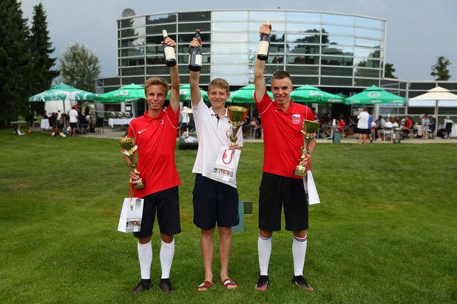 Anžej Kvas (Sport club M Olimje) je bil zmagovalec v kategoriji mladincev. FOTO: Črtomir Goznik