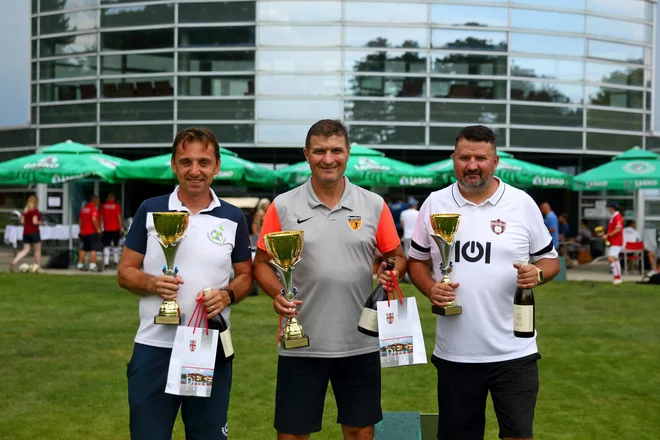 Sandi Mertelj (Footgolf klub Ptuj) je bil odličen drugi med seniorji. FOTO: Črtomir Goznik