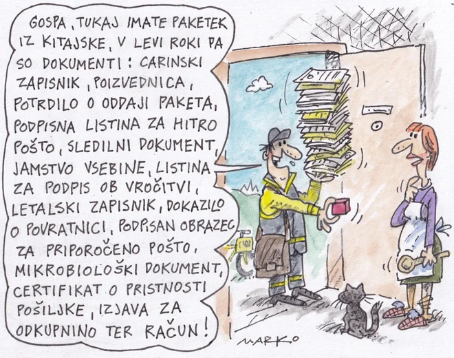 KARIKATURA: Marko Kočevar