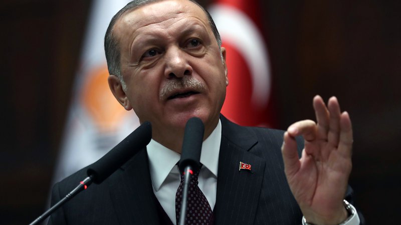 Fotografija: Erdogan je Evropo posvaril pred politiko izolacije beguncev. FOTO: Adem Altan/AFP