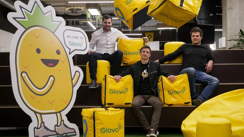 Fotografija: Delivery hero se je umaknil tudi z Balkana, kjer je dejavnosti za 170 milijonov evrov prodal španskemu podjetju Glovo. FOTO: arhiv podjetja