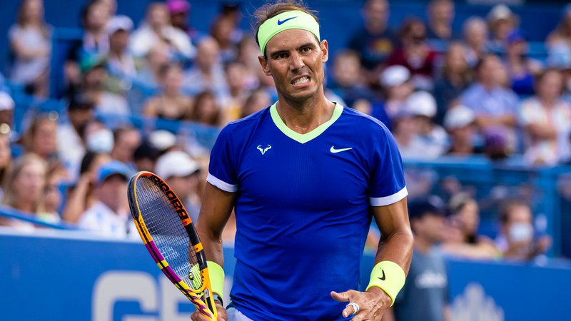 Fotografija: Rafael Nadal ne more pravšnje tekmovalno igrati tenisa. FOTO: Usa Today Sports