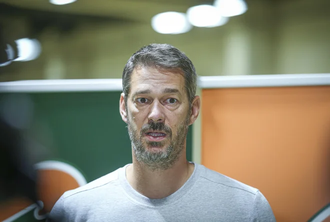 Trener Jurica Golemac je prepričan, da lahko Cedevita Olimpija igra še bolje kot lani. FOTO: Jože Suhadolnik/Delo