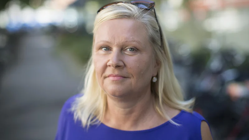 Fotografija: Natalija Gorščak, donedavna direktorica TV Slovenija, se bo pritožila. FOTO: Jure Eržen/Delo