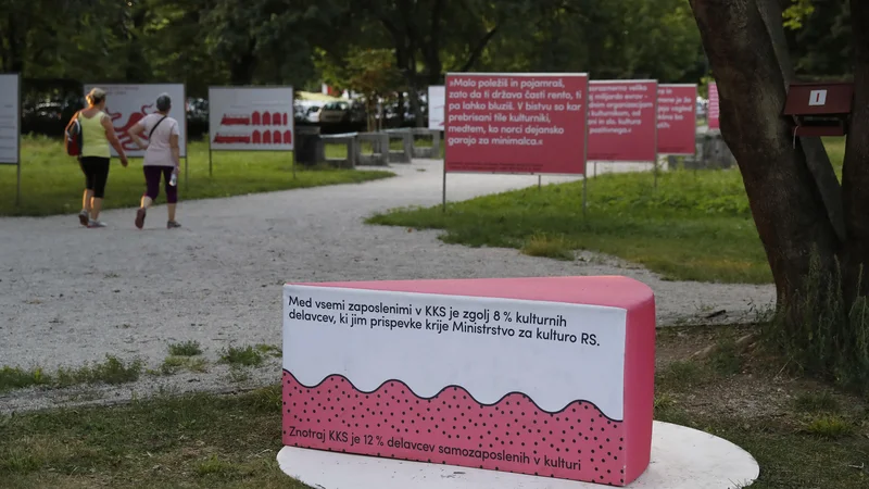 Fotografija: Na področju zaposlovanja in ustvarjene bruto dodane vrednosti je kulturno-kreativni sektor po več kazalnikih primerljiv z avtomobilsko industrijo. FOTO: Leon Vidic/Delo