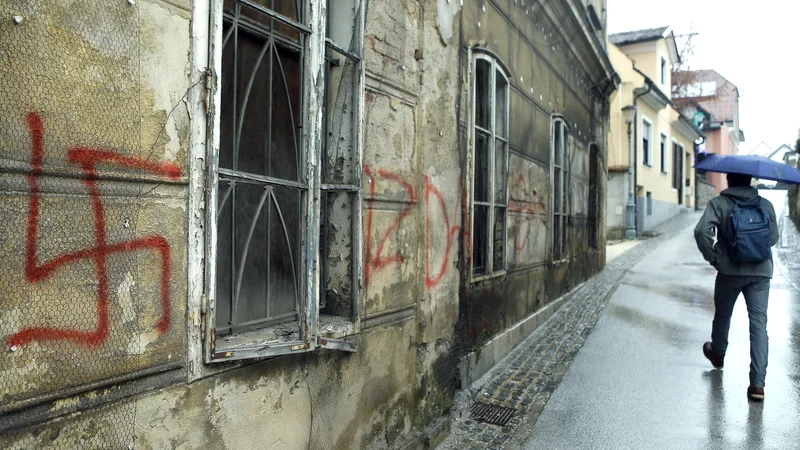 Tudi nacizem, ki je omogočil vzpon Hitlerja, je proizvod anomalij demokracije. FOTO: Aleš Černivec