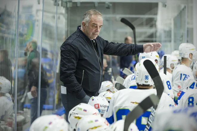 Selektor Matjaž Kopitar med tekmo z Ukrajino v Ljubljani maja letos. FOTO: Jure Eržen/Delo