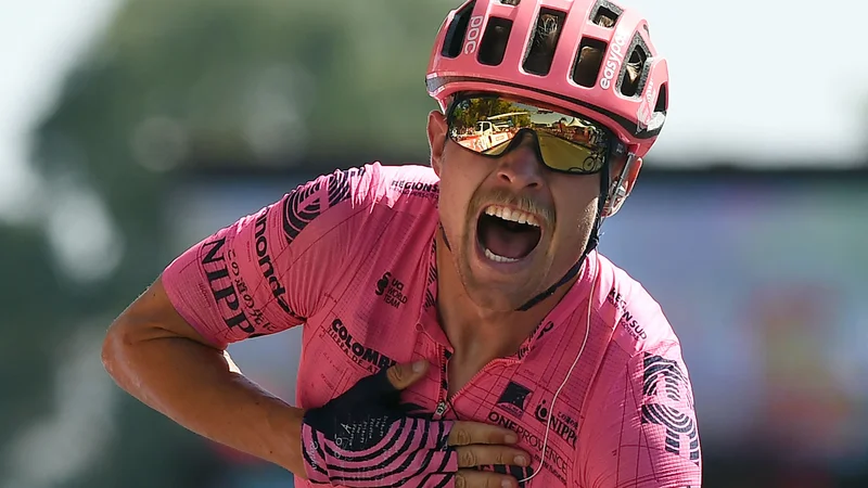 Fotografija: Danec Magnus Cort Nielsen je na letošnji Vuelti slavil že drugič. FOTO: Jorge Guerrero Afp