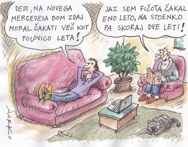 KARIKATURA: Marko Kočevar