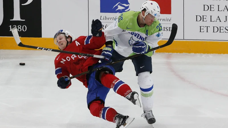 Fotografija: Kot pred štirimi leti v Parizu se bosta spet lahko pomerila Jan Urbas (desno) in Ken-Andre Olimb. FOTO: Grigory Dukor/Reuters