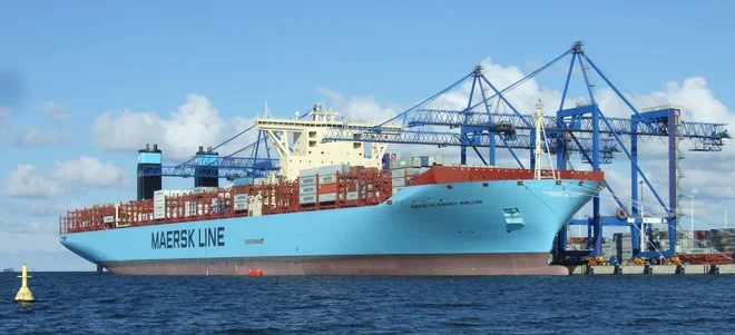 Naslednice sedanjih kontejnerskih ladij bodo plule na metanol.<br />
FOTO: Moller-Maersk