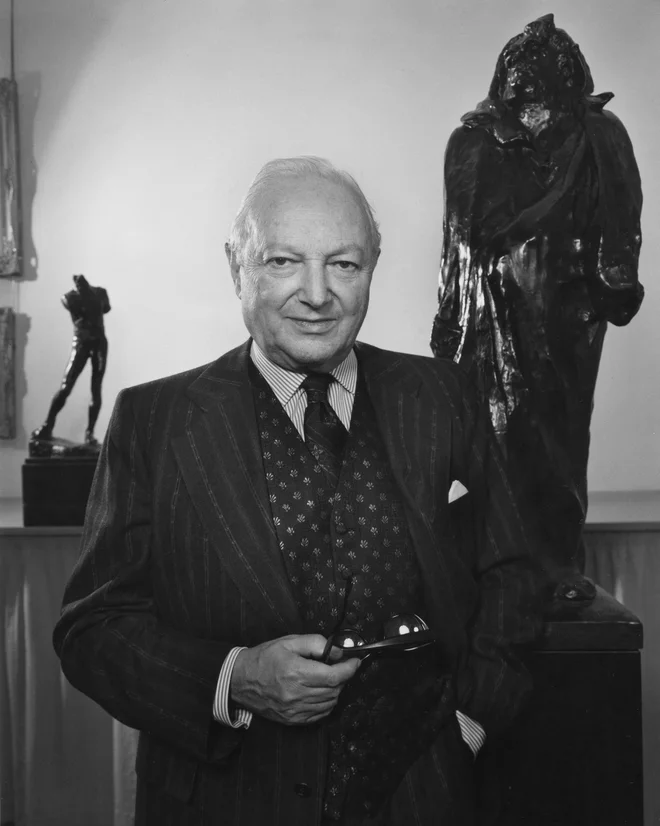 Max Stern je do smrti leta 1987 poskušal locirati svoja ukradena dela v Nemčiji. Nazaj se mu je posrečilo pridobiti zgolj štiri umetnine.<br />
Foto Yousuf Karsh
