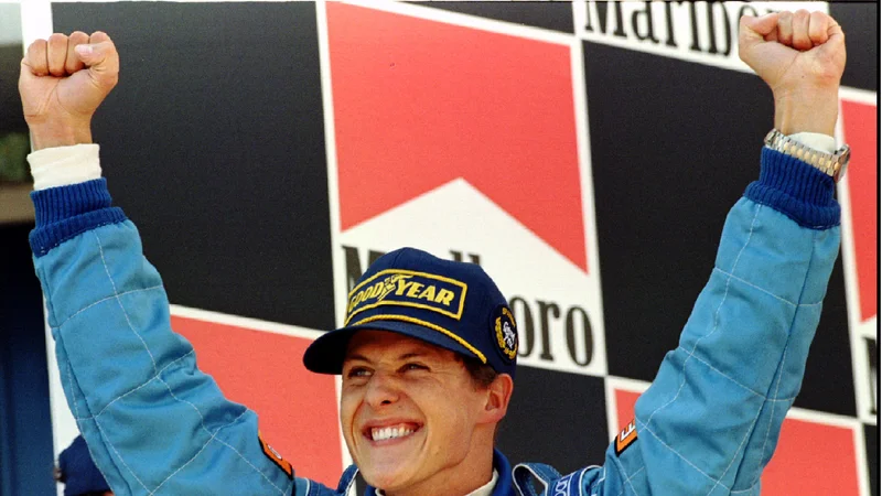Fotografija: Michael Schumacher je v formuli 1 nanizal 91 zmag, prve pa se je leta 1992 veselil v Spa-Francorchampsu, kjer se najboljši dirkači merijo prav ta konec tedna. FOTO:Reuters