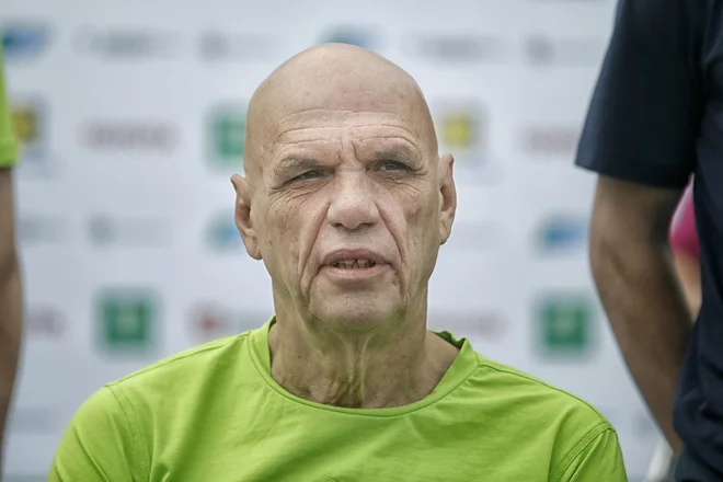 Francu Pinterju se je za las izmuznil nastop v finalu njegove najmočnejše discipline. FOTO: Blaž Samec/Delo