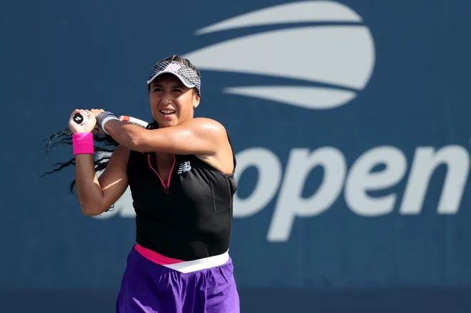 Heather Watson je morala priznati premoč Juvanovi. FOTO:  Matthew Stockman/AFP