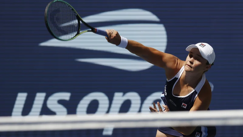 Fotografija: Vodilna teniška igralka na svetu Ashleigh Barty se je brez težav prebila v 3. kolo odprtega prvenstva ZDA. FOTO: Jerry Lai/USA Today Sports