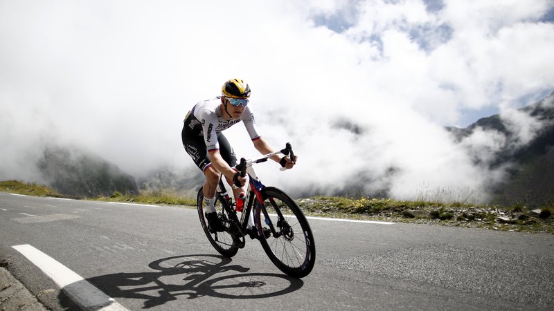 Fotografija: Matej Mohorič odlično kolesari na dirki po Belgiji, Nizozemski in Luksemburgu. FOTO: Benoit Tessier/Reuters