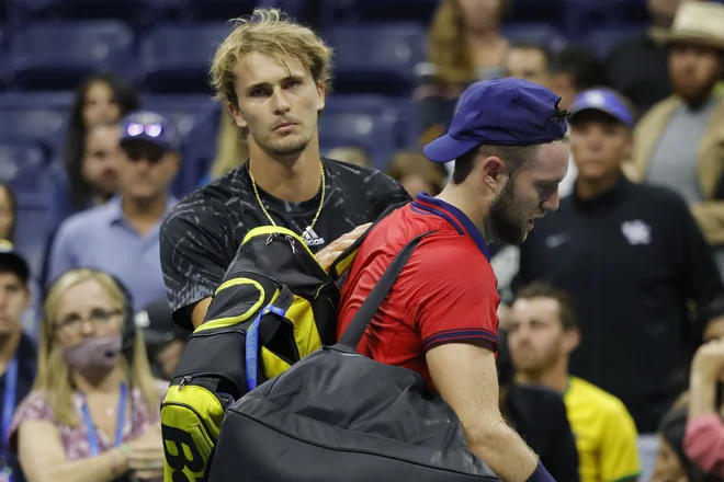 Alexandru Zverevu je do napredovanja na zadnjem letošnjem velikem slamu v New/-Usa Today Sports