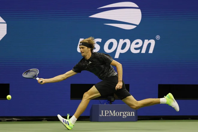 Alexander Zverev je premagal Jacka Socka, ki se je poškodoval. FOTO: USA Today Sports