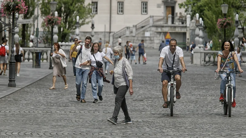 Fotografija: Delež izdatkov za pokojnine se, kot navaja Umar, že od leta 1995 giblje okoli deset odstotkov BDP, do leta 2070 pa naj bi se zvišal na 16 odstotkov. Foto Blaž Samec