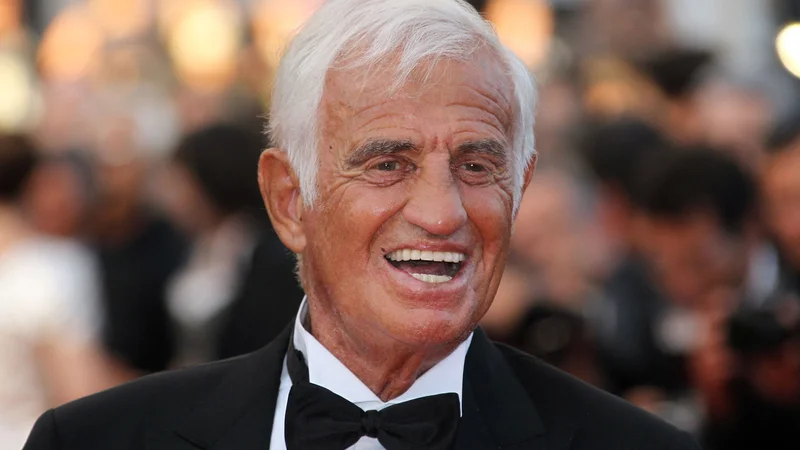 Belmondo je leta 2011 v Cannesu prejel zlato palmo za življenjsko delo. FOTO: Valery Hache/AFP