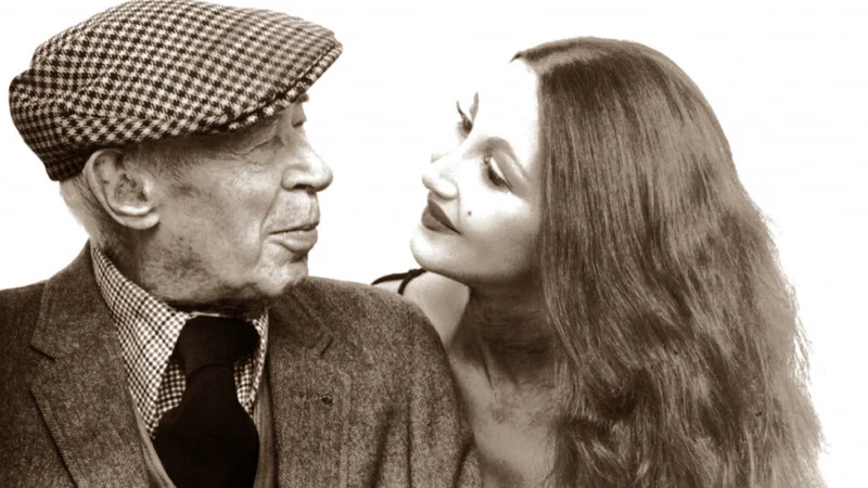 Fotografija: Henry Miller in Brenda Venus. FOTO osebni arhiv