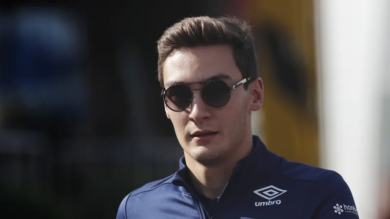 Fotografija: George Russell se iz Williamsa seli k Mercedesu. FOTO: Benoit Tessier/Reuters