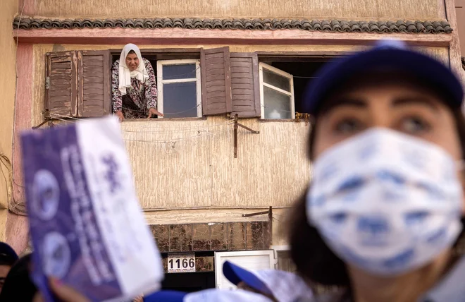 Danes bodo v Maroku parlamentarne in lokalne volitve.<br />
Foto Fadel Senna/AFP