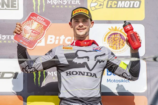 Gajser je ubranil rdečo tablico vodilnega v svetovnem prvenstvu. FOTO: Honda Racing